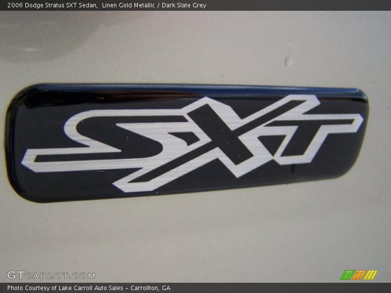 Linen Gold Metallic / Dark Slate Grey 2006 Dodge Stratus SXT Sedan