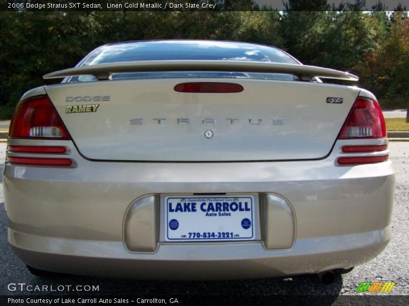 Linen Gold Metallic / Dark Slate Grey 2006 Dodge Stratus SXT Sedan