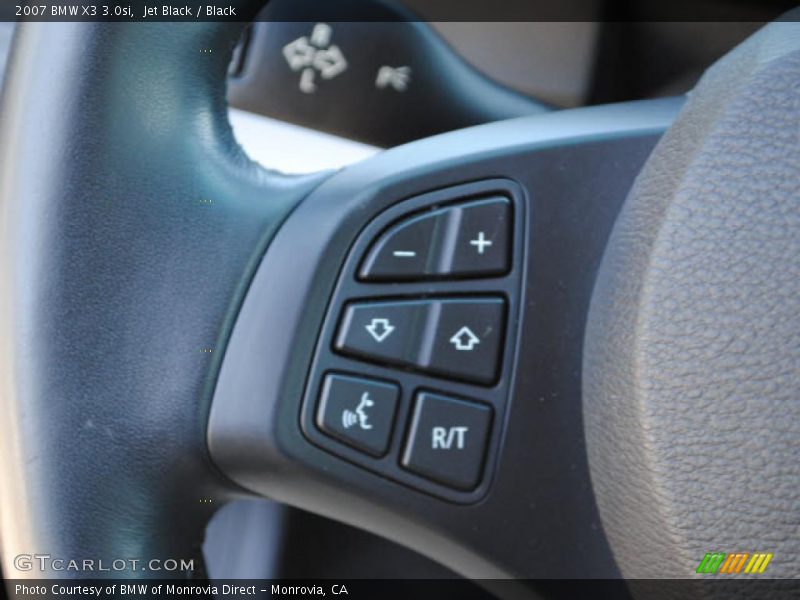 Jet Black / Black 2007 BMW X3 3.0si