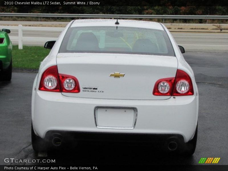 Summit White / Ebony 2010 Chevrolet Malibu LTZ Sedan