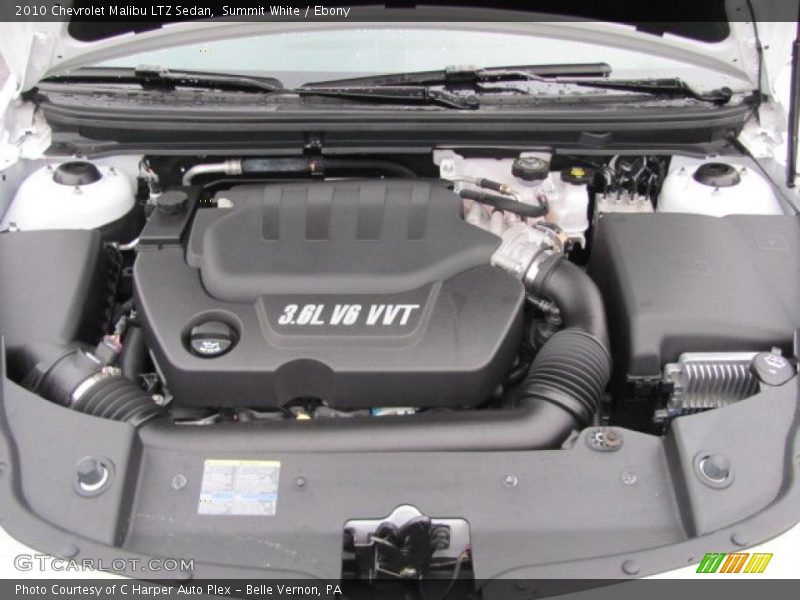 Summit White / Ebony 2010 Chevrolet Malibu LTZ Sedan