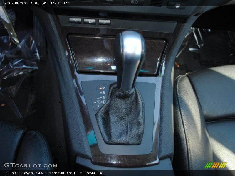 Jet Black / Black 2007 BMW X3 3.0si