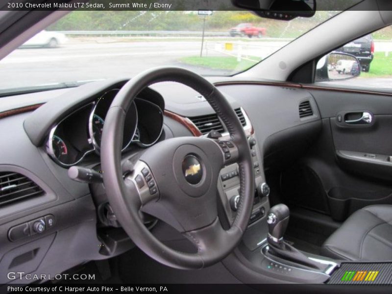 Summit White / Ebony 2010 Chevrolet Malibu LTZ Sedan