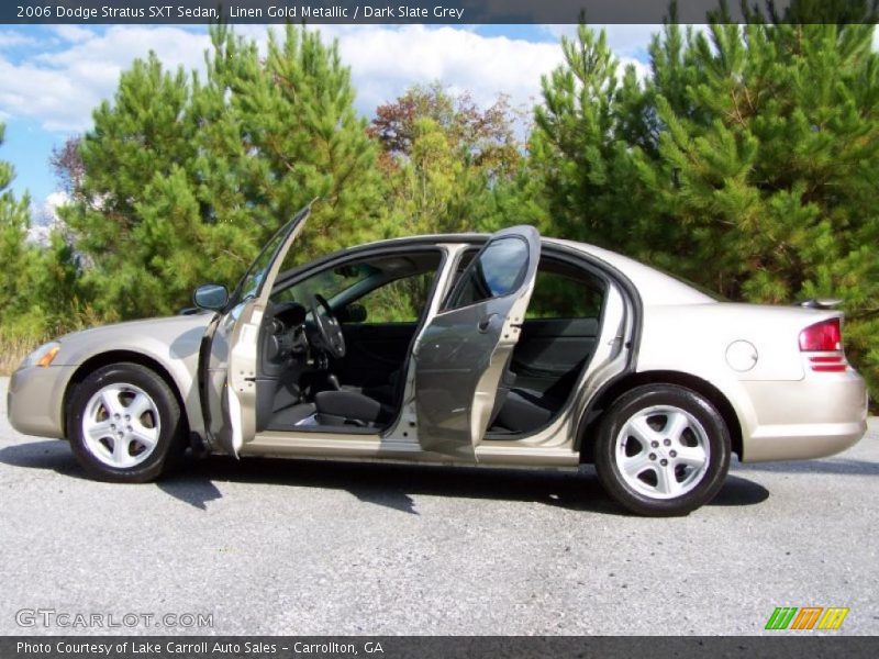 Linen Gold Metallic / Dark Slate Grey 2006 Dodge Stratus SXT Sedan