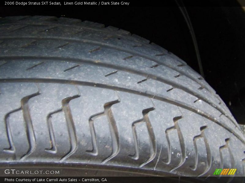 Linen Gold Metallic / Dark Slate Grey 2006 Dodge Stratus SXT Sedan