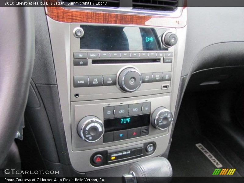 Summit White / Ebony 2010 Chevrolet Malibu LTZ Sedan