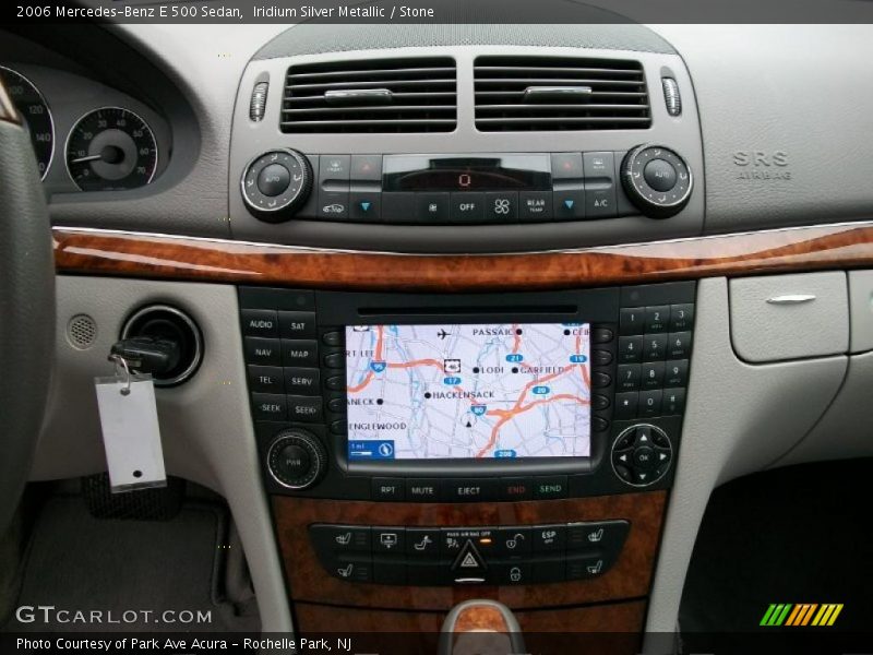 Navigation of 2006 E 500 Sedan