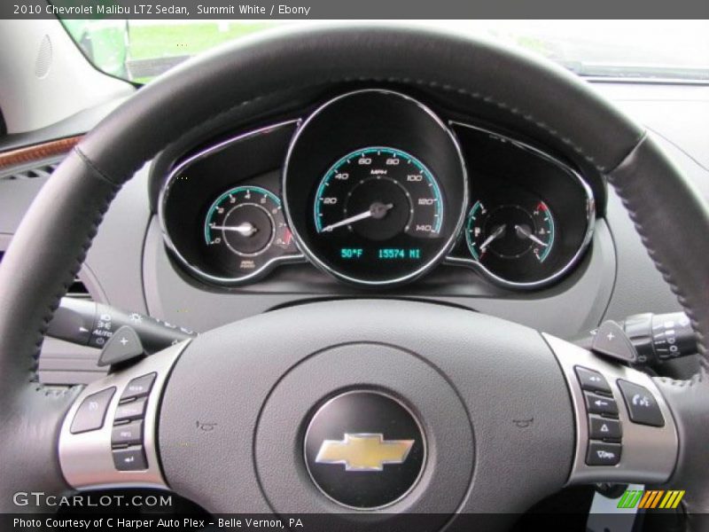 Summit White / Ebony 2010 Chevrolet Malibu LTZ Sedan