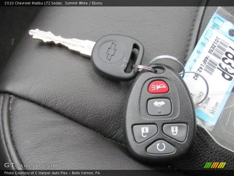 Summit White / Ebony 2010 Chevrolet Malibu LTZ Sedan