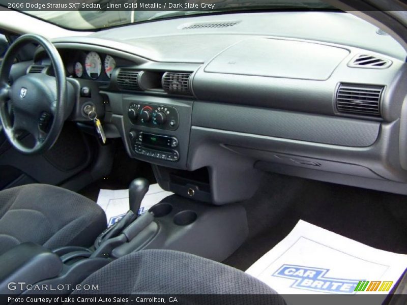 Linen Gold Metallic / Dark Slate Grey 2006 Dodge Stratus SXT Sedan