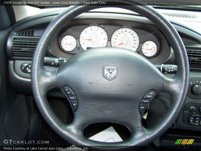 Linen Gold Metallic / Dark Slate Grey 2006 Dodge Stratus SXT Sedan