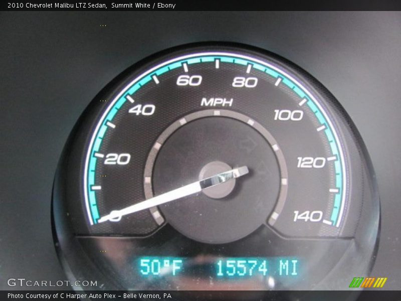 Summit White / Ebony 2010 Chevrolet Malibu LTZ Sedan