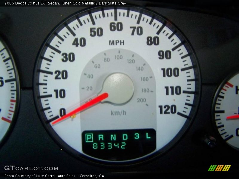 Linen Gold Metallic / Dark Slate Grey 2006 Dodge Stratus SXT Sedan