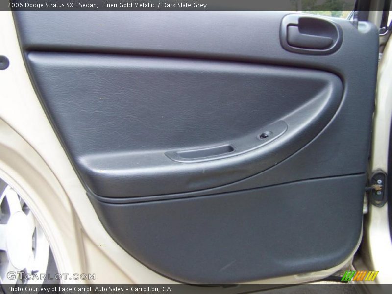 Linen Gold Metallic / Dark Slate Grey 2006 Dodge Stratus SXT Sedan