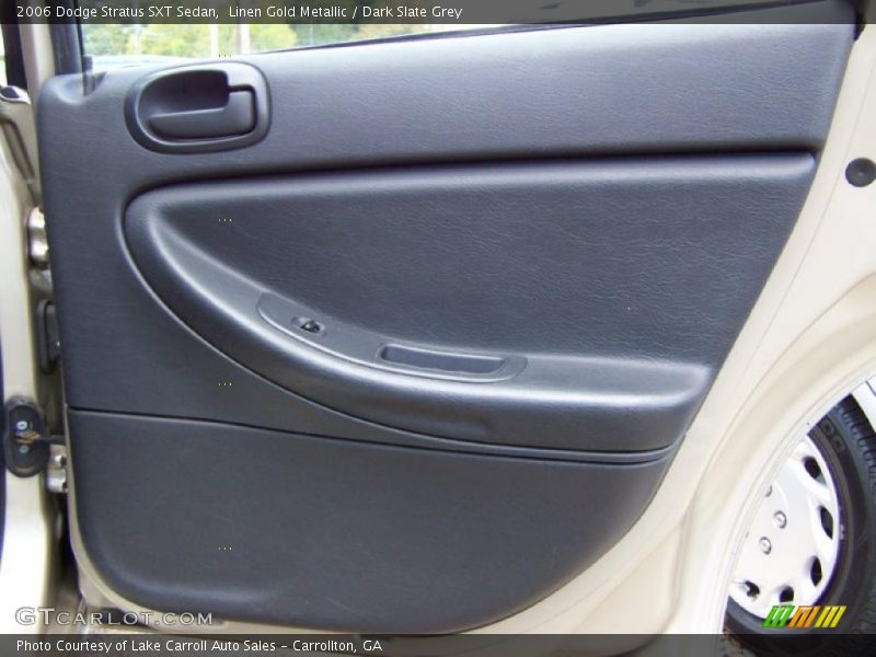 Linen Gold Metallic / Dark Slate Grey 2006 Dodge Stratus SXT Sedan