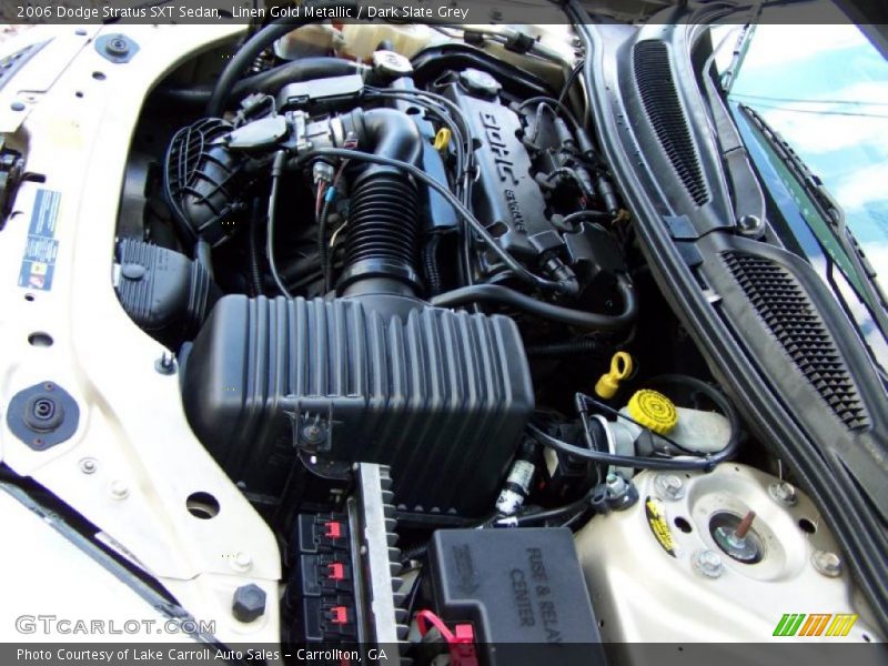 Linen Gold Metallic / Dark Slate Grey 2006 Dodge Stratus SXT Sedan