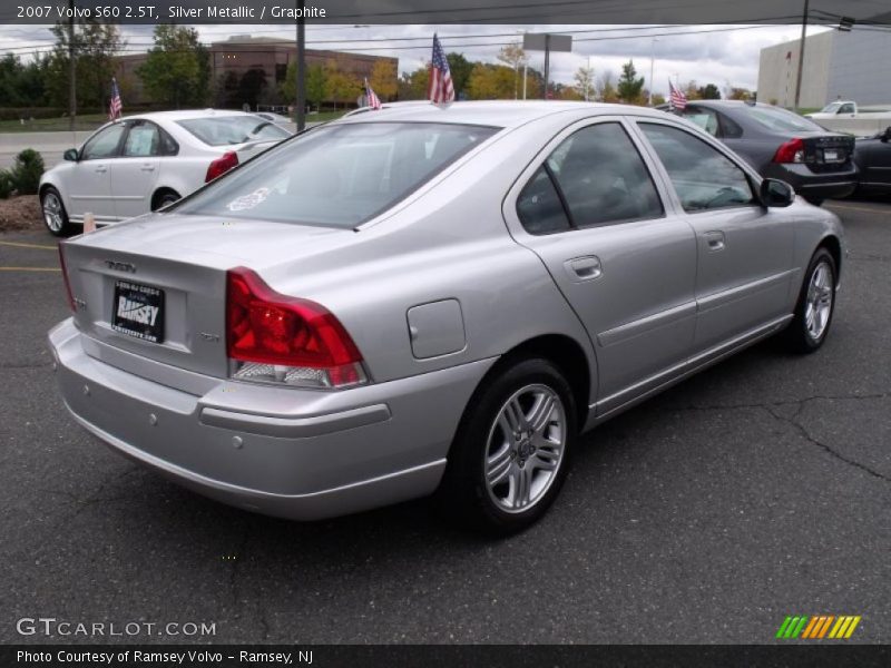 Silver Metallic / Graphite 2007 Volvo S60 2.5T