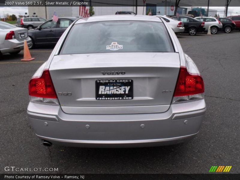 Silver Metallic / Graphite 2007 Volvo S60 2.5T