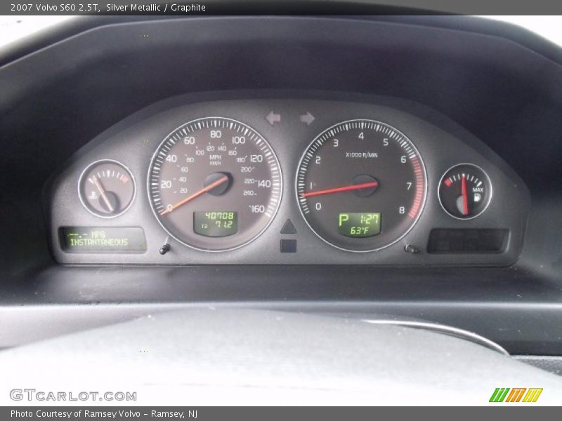 Silver Metallic / Graphite 2007 Volvo S60 2.5T