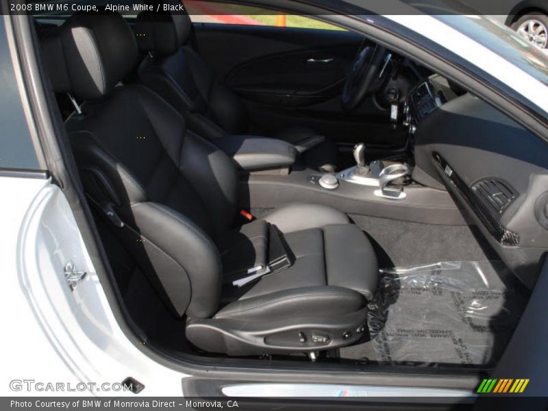  2008 M6 Coupe Black Interior