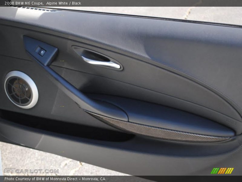  2008 M6 Coupe Black Interior