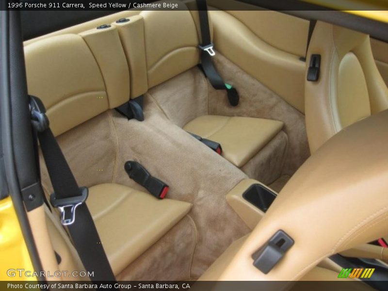 Speed Yellow / Cashmere Beige 1996 Porsche 911 Carrera