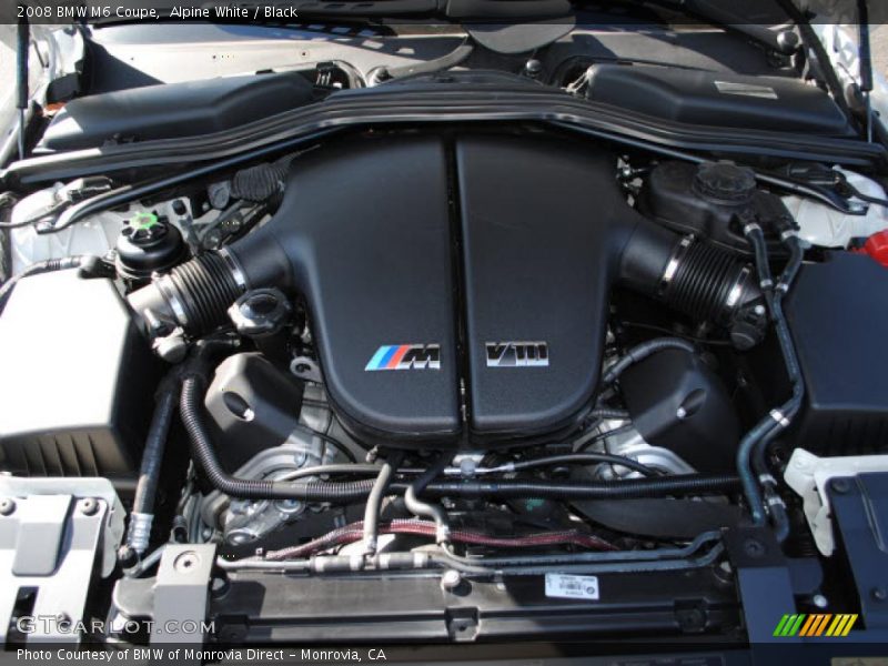  2008 M6 Coupe Engine - 5.0 Liter DOHC 40-Valve VVT V10