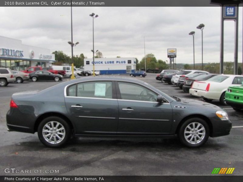 Cyber Gray Metallic / Titanium 2010 Buick Lucerne CXL