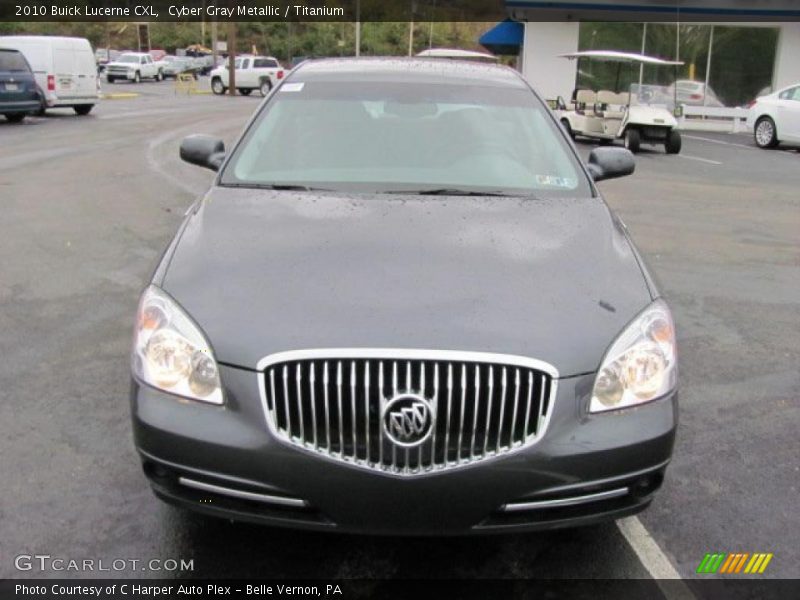 Cyber Gray Metallic / Titanium 2010 Buick Lucerne CXL