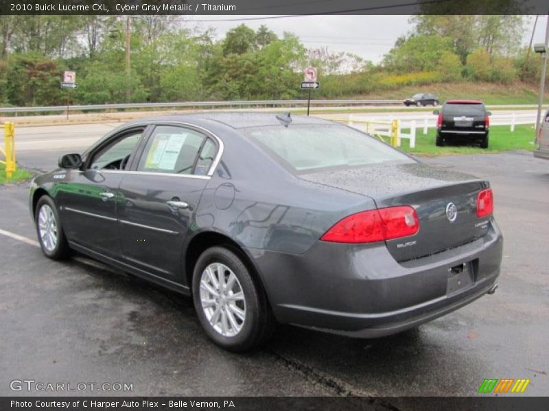 Cyber Gray Metallic / Titanium 2010 Buick Lucerne CXL