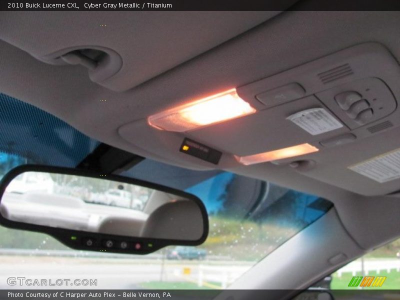 Cyber Gray Metallic / Titanium 2010 Buick Lucerne CXL