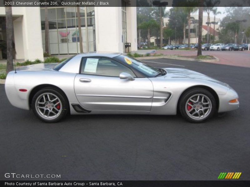  2003 Corvette Z06 Quicksilver Metallic