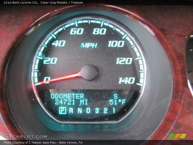 Cyber Gray Metallic / Titanium 2010 Buick Lucerne CXL