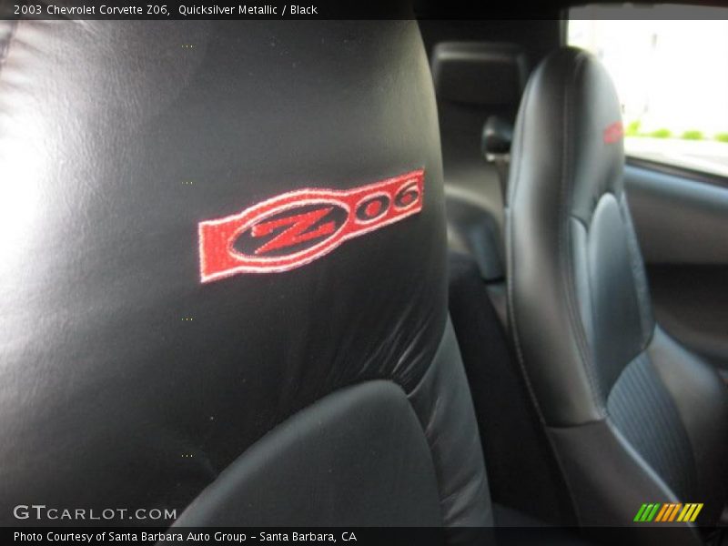  2003 Corvette Z06 Black Interior