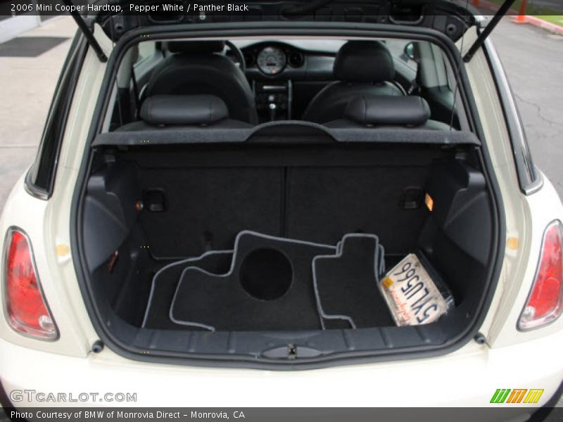 Pepper White / Panther Black 2006 Mini Cooper Hardtop