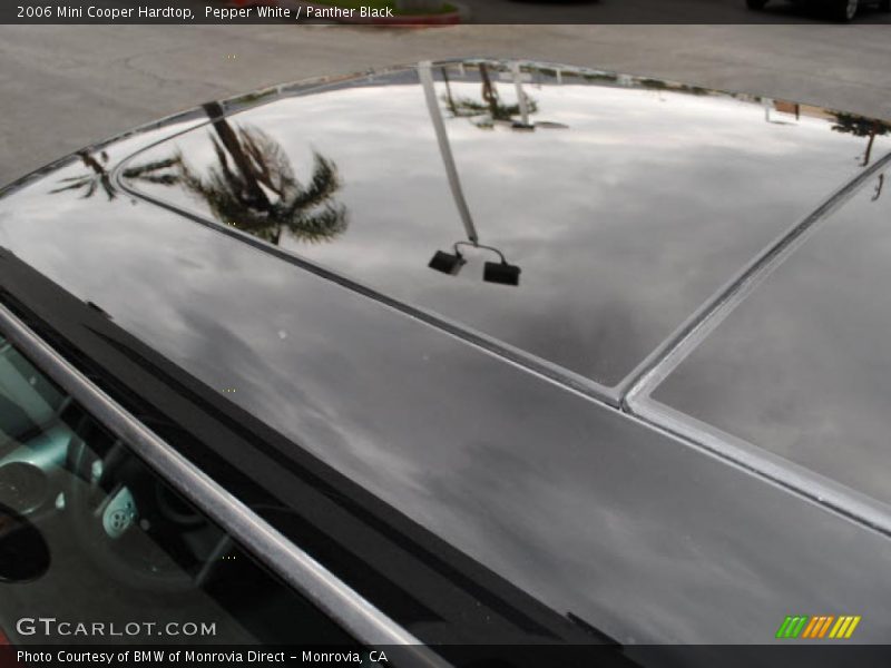 Pepper White / Panther Black 2006 Mini Cooper Hardtop