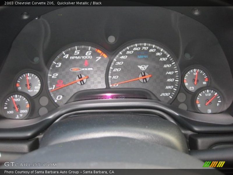  2003 Corvette Z06 Z06 Gauges