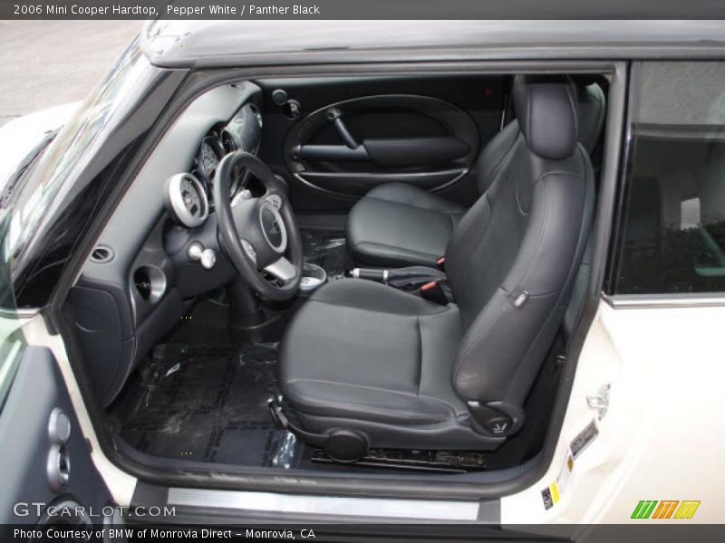 Pepper White / Panther Black 2006 Mini Cooper Hardtop