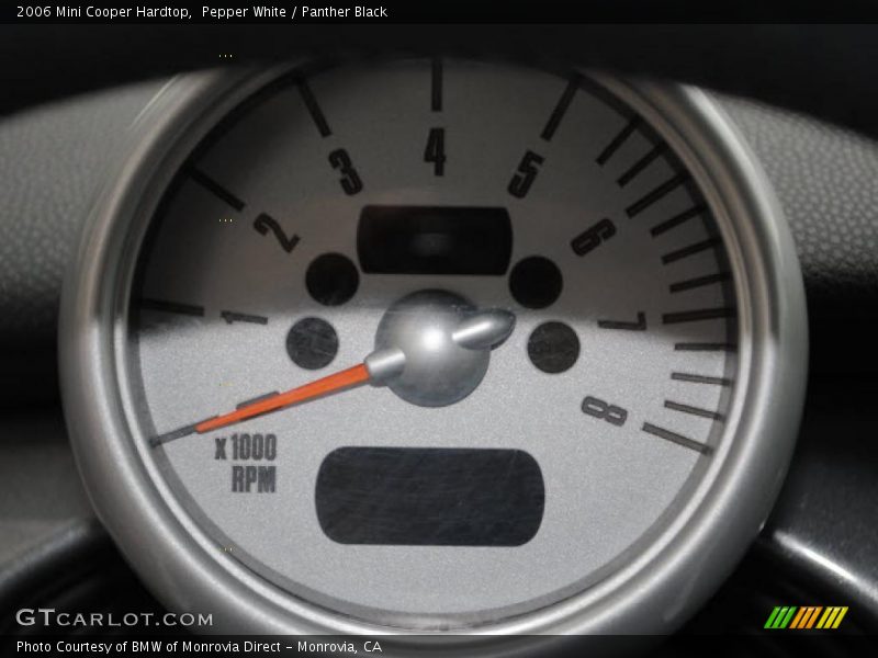 Pepper White / Panther Black 2006 Mini Cooper Hardtop