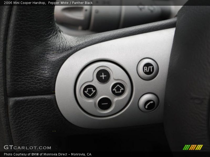 Pepper White / Panther Black 2006 Mini Cooper Hardtop