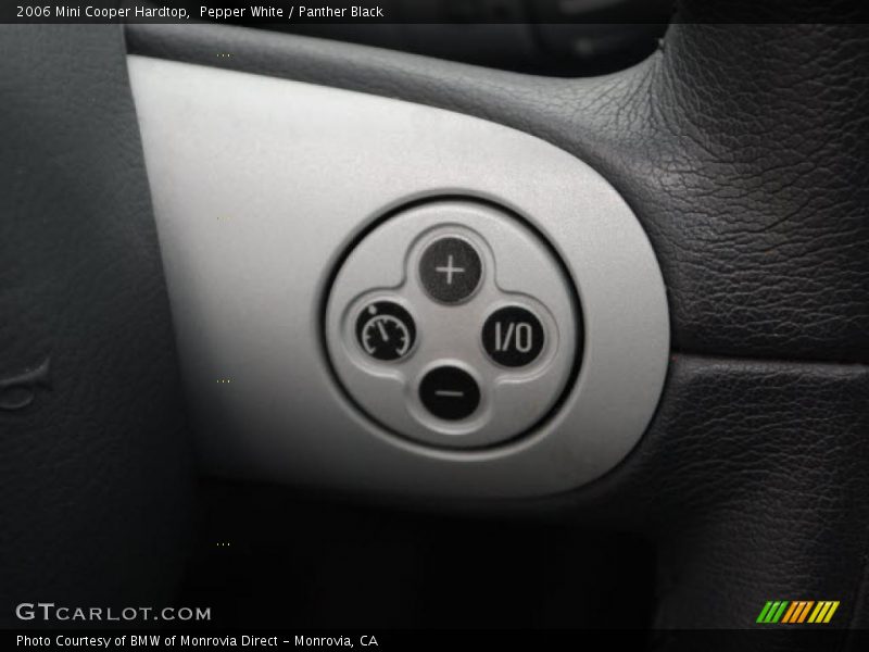 Pepper White / Panther Black 2006 Mini Cooper Hardtop