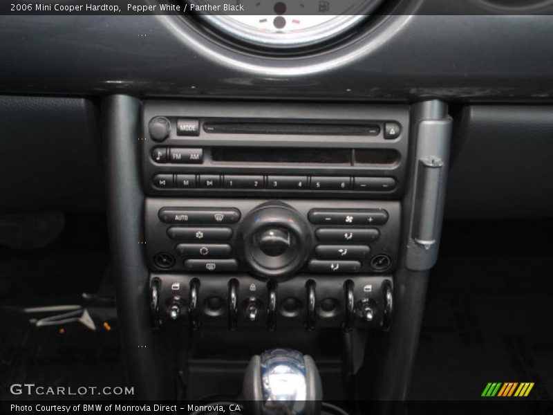 Pepper White / Panther Black 2006 Mini Cooper Hardtop