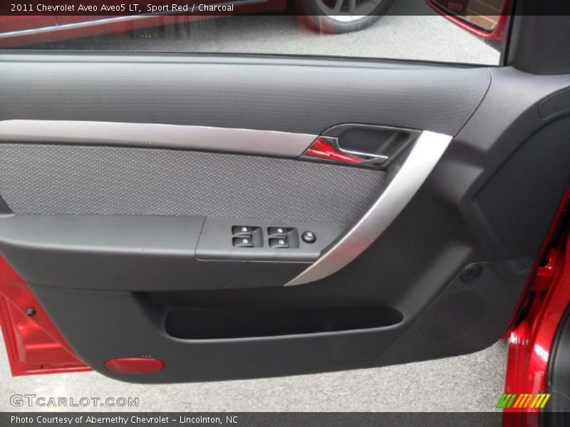  2011 Aveo Aveo5 LT Charcoal Interior