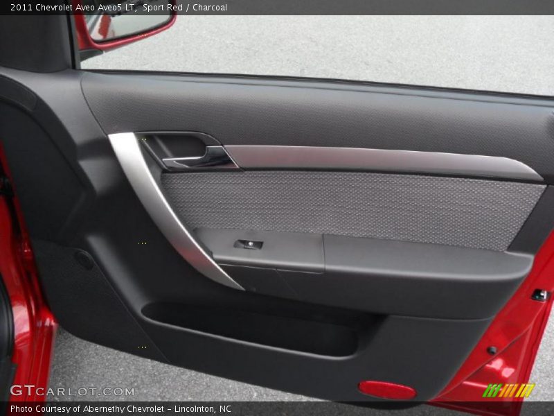  2011 Aveo Aveo5 LT Charcoal Interior