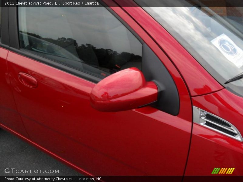 Sport Red / Charcoal 2011 Chevrolet Aveo Aveo5 LT