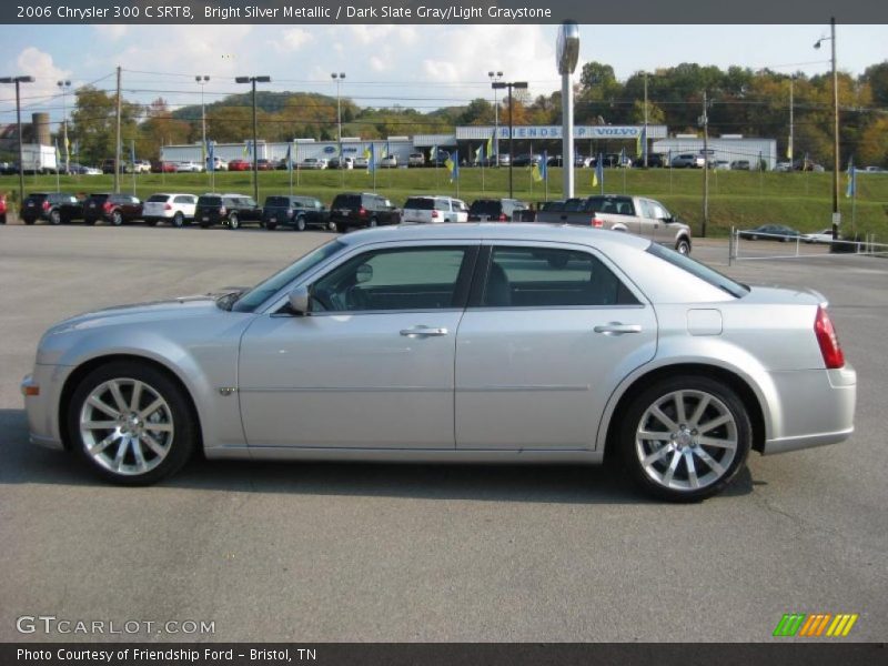Bright Silver Metallic / Dark Slate Gray/Light Graystone 2006 Chrysler 300 C SRT8