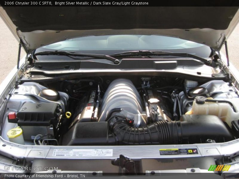 Bright Silver Metallic / Dark Slate Gray/Light Graystone 2006 Chrysler 300 C SRT8