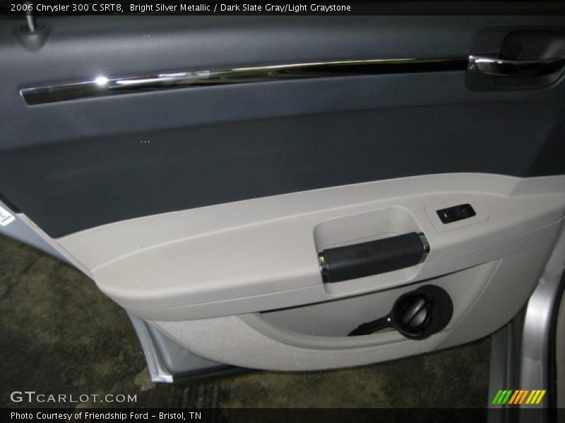 Bright Silver Metallic / Dark Slate Gray/Light Graystone 2006 Chrysler 300 C SRT8