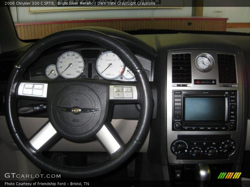 Bright Silver Metallic / Dark Slate Gray/Light Graystone 2006 Chrysler 300 C SRT8