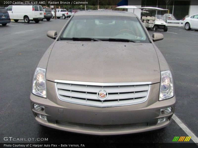 Radiant Bronze / Cashmere 2007 Cadillac STS 4 V8 AWD